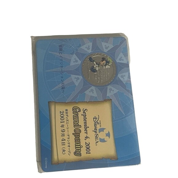 Tokyo Disney Sea Grand Opening 2001 Cast Member Exclusive Coin Medallion - Picture 3 of 6